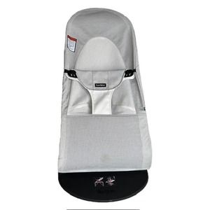 BABYBJORN Gray Balance Soft Mesh Breathable Reclining Bouncer Bouncing Chair